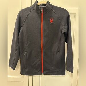 Spyder boys full zip jacket ⛷️ perfect alone or for layering!